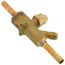 3/8" OD FTG Cyclemaster Multi-Split Ball Valve w/ Access Port & Insulation