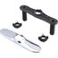 Essa Escutcheon w/ Baseplate & Nuts (Chrome), RP70714