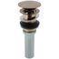 2-3/4" Luxe Gold Drain Assembly for Sink - Push Button Pop-Up w/ Overflow, RP72414GL