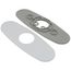 Escutcheon & Gasket, 3 Hole (Chrome), RP78359