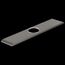 Pivotal 8 Inch Escutcheon, Gasket Studs and Mounting Hardware (Black Stainless), RP92233KS