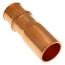 1-1/8" to 7/8" Refrigerant Copper Press Reducing Bushing