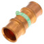 7/8" Refrigerant Copper Press Slip Coupling, Neoprene O-Ring, 3021141400112