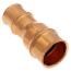 1-1/8" to 7/8" Refrigerant Copper Press Reducer Coupling