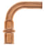 3/8" Refrigerant Copper Press Long Radius 90° Street Elbow, 3501060600111