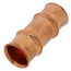 7/8" Refrigerant Copper Press Slip Coupling, Buna-N O-Ring