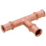 3/8" Refrigerant Copper Press Tee, 3091060606111