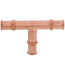 3/8" Refrigerant Copper Press Tee, 3091060606111