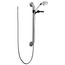 Commercial HDF 1-Setting Hand Shower w/ Grab Bar (Stainless & White), RPW124HDF