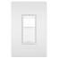 Radiant Single-Pole Vacancy Sensor, 180-Degree Mount, 600 sq.ft Footprint (120 VAC) - Tri-Color