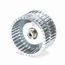 Double Inlet 7-1/2" Dia. 4" Width Wheel, 2-6086