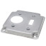 Rs Steel City Rs Square Surface Cover For One Toggle Switch