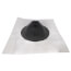 2-3/4" to 8" Rectangular Standard Residential Master Flash, Model #1 (Black EPDM)