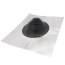2-3/4" to 8" Rectangular Standard Residential Master Flash, Model #1 (Black EPDM)