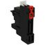 Harmony Electromechanical Interface Plug-In Relay, Pre-Assembled (8A, 2 CO w/ LED, 24 VDC)