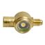 1/4" Female x Male Flare Moisture and Liquid Indicator