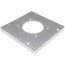 4-11/16" Square Surface Cover for One 30-50A Dryer or Range Receptacle
