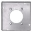 4-11/16" Square Surface Cover for One 30-50A Dryer or Range Receptacle