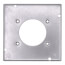 4-11/16" Square Surface Cover for One 30-50A Dryer or Range Receptacle