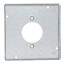 4-11/16" Square Surface Cover for #3330–30A 250V Twist-Lock Receptacle