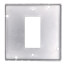 4-11/16" Square Surface Cover for One Ground Fault Receptacle