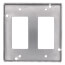4-11/16" Square Surface Cover for Two Ground Fault Receptacles