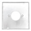 4-11/16" Square Surface Cover for One 4-Wire Twist-Lock Single Receptacle