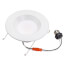 6" Performance 5 CCT Selectable Round LED Recessed Downlight, Smooth Trim - White (9W)