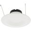 6" Performance 5 CCT Selectable Round LED Recessed Downlight, Baffle Trim - White (9W)