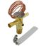 CV Series 3/8" x 1/2" x 1/4" Solder R-410A Thermal Expansion Valve w/ Check Valve, 60" Capillary (5 Ton)