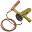 CV Series 3/8" x 1/2" x 1/4" Solder R-22 Thermal Expansion Valve w/ Check Valve, 60" Capillary (6 Ton)