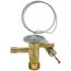 M Series 1/4" x 3/8" Straightway R-134A Thermal Expansion Valve, Internal Equalization, 30" Capillary (0.25 Ton)