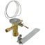 M Series 1/4" x 3/8" Straightway R-134A Thermal Expansion Valve, Internal Equalization, 30" Capillary (0.25 Ton)
