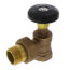 1" (FIP x Male Union) Hot Water Angle Radiator Valve