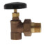 3/4" (Sweat x Male Union) Hot Water Angle Radiator Valve
