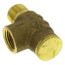 1/2" Brass Relief Valve, Non-Adjustable, 100 PSI (Lead Free)