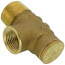3/4" Brass Relief Valve, Non-Adjustable (Lead Free)