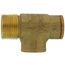 3/4" x 1/2" Brass Relief Valve, Non-Adjustable, 100 PSI (Lead Free)