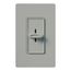 Skylark Slide-To-Off Dimmer, 1000W, Incandescent/Halogen Only, Single-Pole, 120V, Gray
