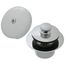1-5/8" Lift and Turn Bath Drain, Mounting Plate & Screw (Polished Chrome)