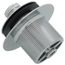 1-5/8" Lift and Turn Bath Drain, Mounting Plate & Screw (Polished Chrome)