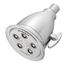 Hotel Shower Head, Transitional Design (Brushed Chrome)