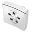 Kubos 6 Jet Shower Head, 2.5 gpm (Polished Chrome)