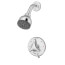 Origins Shower System w/ Secondary Integral Volume Control, Tri-Star Handle