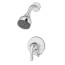 Origins Shower System w/ Secondary Integral Volume Control, Metal Lever Handle