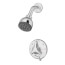 Origins Shower System w/ Secondary Integral Volume Control and Integral Service Stops, Tri-Star Handle