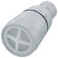 2" Chrome Shower Head w/ Plastic Ball, 2.5 GPM