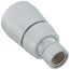 2" Chrome Shower Head w/ Plastic Ball, 2.5 GPM