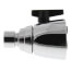 2" Chrome Adjustable Shower Head, 2.5 GPM