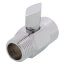 Chrome-Brass Water Volume Control (1/2" x 1/2")